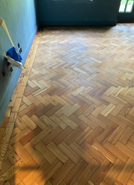 Beautifully restored flooring
