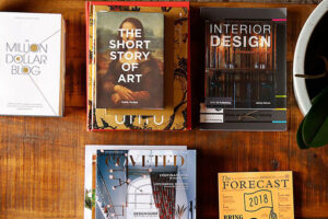 Coffee table books and inspirational interior design ideas for every room.